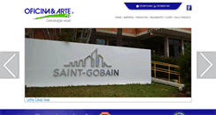 Desktop Screenshot of oficinaearte.com.br